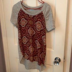 Maurices Patterned Blouse